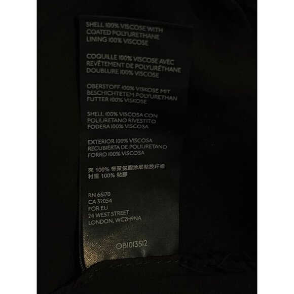 Free People Black Faux Leather Mini Skirt - Women’s Size 2, Edgy Chic Style - Picture 8 of 9